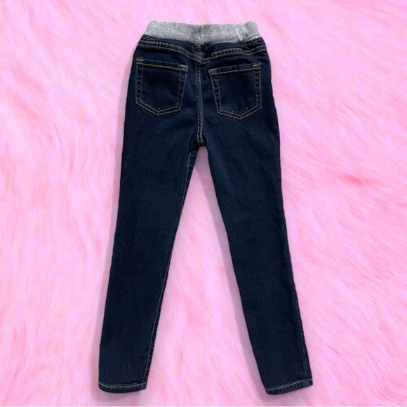 Girls Size 6 Skinny Jeans Bundle - Vigoss Sequins Unicorn & Cat & Jack Dark Wash - Picture 11 of 13